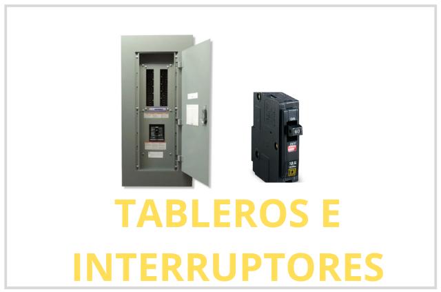 Imagen categoría Tableros e Interruptores